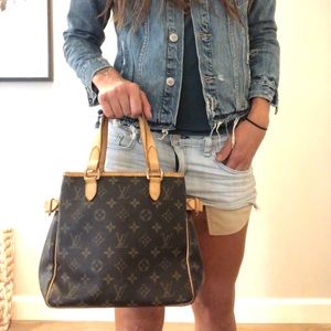 Auth Louis Vuitton Batignolles PM